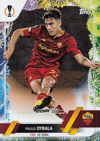 Sticker Paulo Dybala - Carnaval Edition UEFA Club Competitions 2022-2023
 n. 159 - Topps