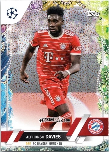 Sticker Alphonso Davies - Carnaval Edition UEFA Club Competitions 2022-2023
 n. 162 - Topps