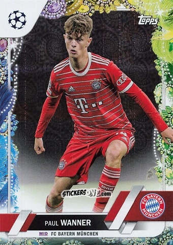 Sticker Paul Wanner - Carnaval Edition UEFA Club Competitions 2022-2023
 n. 174 - Topps