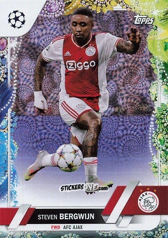 Sticker Steven Bergwijn - Carnaval Edition UEFA Club Competitions 2022-2023
 n. 176 - Topps
