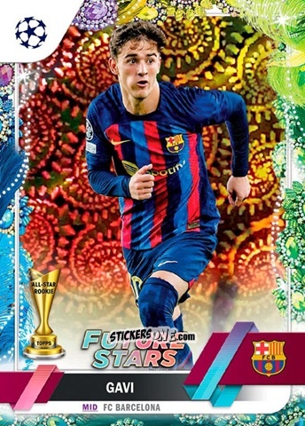 Sticker Gavi - Carnaval Edition UEFA Club Competitions 2022-2023
 n. 178 - Topps