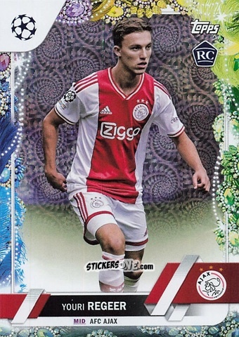 Sticker Youri Regeer