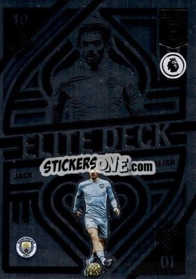 Sticker Jack Grealish - Donruss Elite Premier League 2021-2022
 n. ED10 - Panini