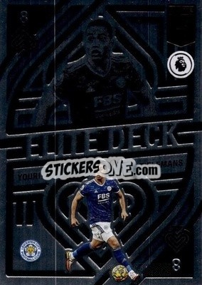 Sticker Youri Tielemans - Donruss Elite Premier League 2021-2022
 n. ED11 - Panini