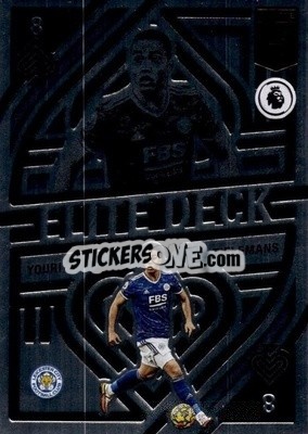 Sticker Youri Tielemans - Donruss Elite Premier League 2021-2022
 - Panini