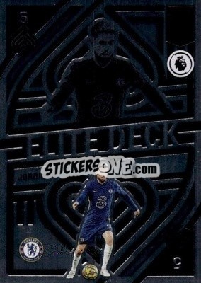 Sticker Jorginho - Donruss Elite Premier League 2021-2022
 n. ED19 - Panini