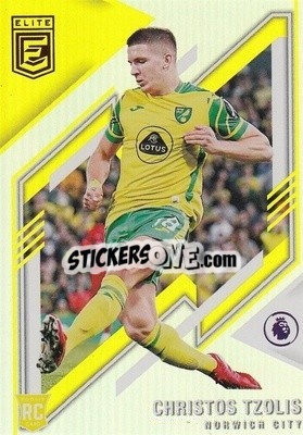 Sticker Christos Tzolis - Donruss Elite Premier League 2021-2022
 n. 191 - Panini