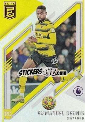 Sticker Emmanuel Dennis - Donruss Elite Premier League 2021-2022
 n. 198 - Panini