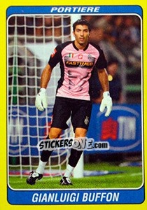 Sticker Gianluigi Buffon - Supercalcio 2002-2003 n. 1 - Panini