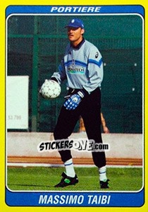 Sticker Massimo Taibi - Supercalcio 2002-2003 n. 4 - Panini