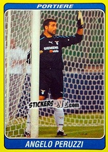 Cromo Angelo Peruzzi - Supercalcio 2002-2003 - Panini