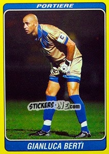 Sticker Gianluca Berti - Supercalcio 2002-2003 n. 9 - Panini