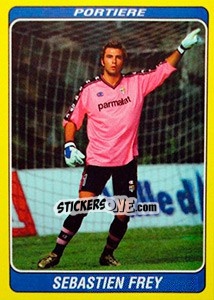 Sticker Sebastien Frey - Supercalcio 2002-2003 n. 12 - Panini