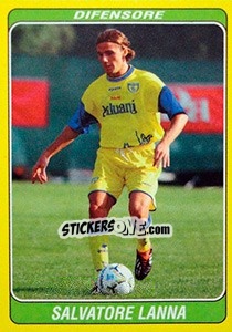 Sticker Salvatore Lanna - Supercalcio 2002-2003 n. 15 - Panini