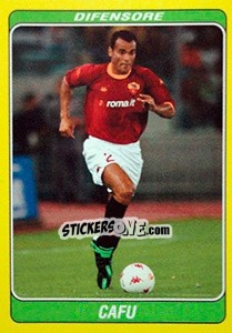 Sticker Cafu - Supercalcio 2002-2003 n. 17 - Panini