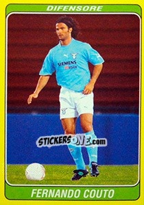 Sticker Fernando Couto - Supercalcio 2002-2003 n. 23 - Panini