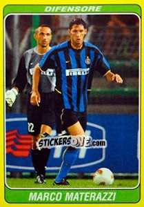 Sticker Marco Materazzi