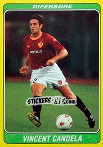 Sticker Vincent Candela - Supercalcio 2002-2003 n. 34 - Panini