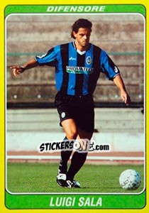 Sticker Luigi Sala - Supercalcio 2002-2003 n. 36 - Panini