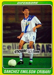 Sticker Sanchez Emilson Cribari - Supercalcio 2002-2003 n. 37 - Panini