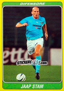 Sticker Jaap Stam - Supercalcio 2002-2003 n. 39 - Panini