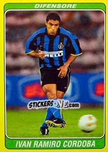 Sticker Ivan Ramiro Cordoba - Supercalcio 2002-2003 - Panini