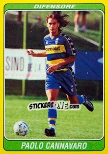 Sticker Paolo Cannavaro - Supercalcio 2002-2003 n. 66 - Panini