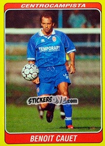 Sticker Benoit Cauet - Supercalcio 2002-2003 n. 70 - Panini