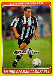 Sticker Mauro German Camoranesi - Supercalcio 2002-2003 n. 76 - Panini