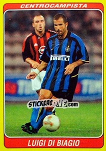 Sticker Luigi Di Biagio - Supercalcio 2002-2003 n. 77 - Panini