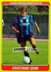 Sticker Cristiano Doni - Supercalcio 2002-2003 n. 82 - Panini