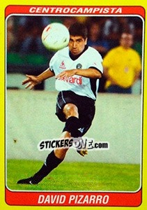 Sticker David Pizarro - Supercalcio 2002-2003 - Panini