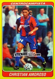 Sticker Christian Amoroso - Supercalcio 2002-2003 n. 85 - Panini