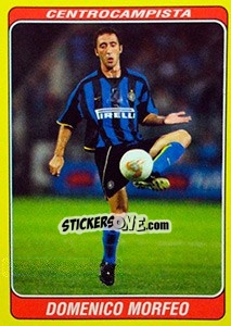 Cromo Domenico Morfeo - Supercalcio 2002-2003 - Panini