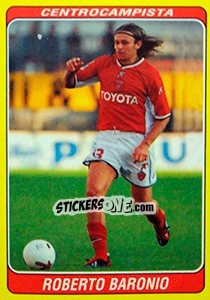 Sticker Roberto Baronio - Supercalcio 2002-2003 n. 95 - Panini