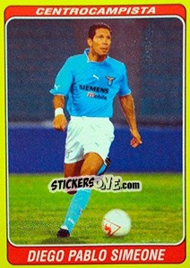 Sticker Diego Pablo Simeone - Supercalcio 2002-2003 - Panini