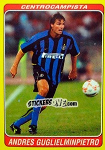 Sticker Andres Guglielminpietro - Supercalcio 2002-2003 n. 99 - Panini