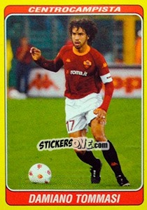 Sticker Damiano Tommasi - Supercalcio 2002-2003 n. 104 - Panini