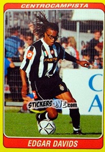 Sticker Edgar Davids - Supercalcio 2002-2003 n. 108 - Panini