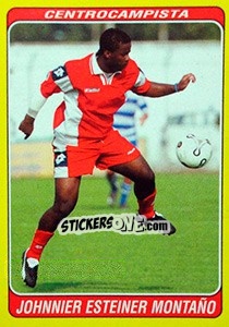 Sticker Johnnier Esteiner Montaño - Supercalcio 2002-2003 n. 111 - Panini