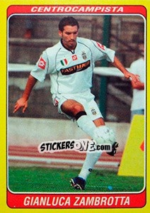 Figurina Gianluca Zambrotta