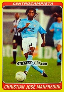Sticker Christian José Manfredini - Supercalcio 2002-2003 n. 115 - Panini