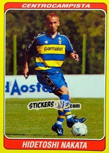Sticker Hidetoshi Nakata - Supercalcio 2002-2003 n. 118 - Panini