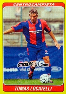 Sticker Thomas Locatelli - Supercalcio 2002-2003 n. 123 - Panini