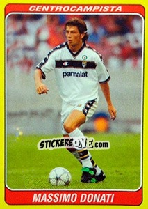 Sticker Massimo Donati - Supercalcio 2002-2003 n. 128 - Panini
