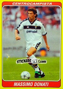 Sticker Massimo Donati - Supercalcio 2002-2003 - Panini