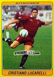 Sticker Cristiano Lucarelli - Supercalcio 2002-2003 n. 142 - Panini