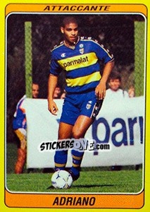 Sticker Adriano - Supercalcio 2002-2003 n. 143 - Panini