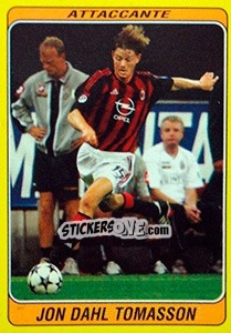 Sticker Jon Dahl Tomasson - Supercalcio 2002-2003 - Panini