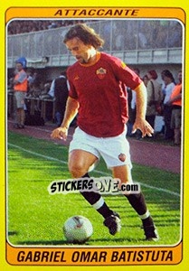 Sticker Gabriel Omar Batistuta - Supercalcio 2002-2003 - Panini